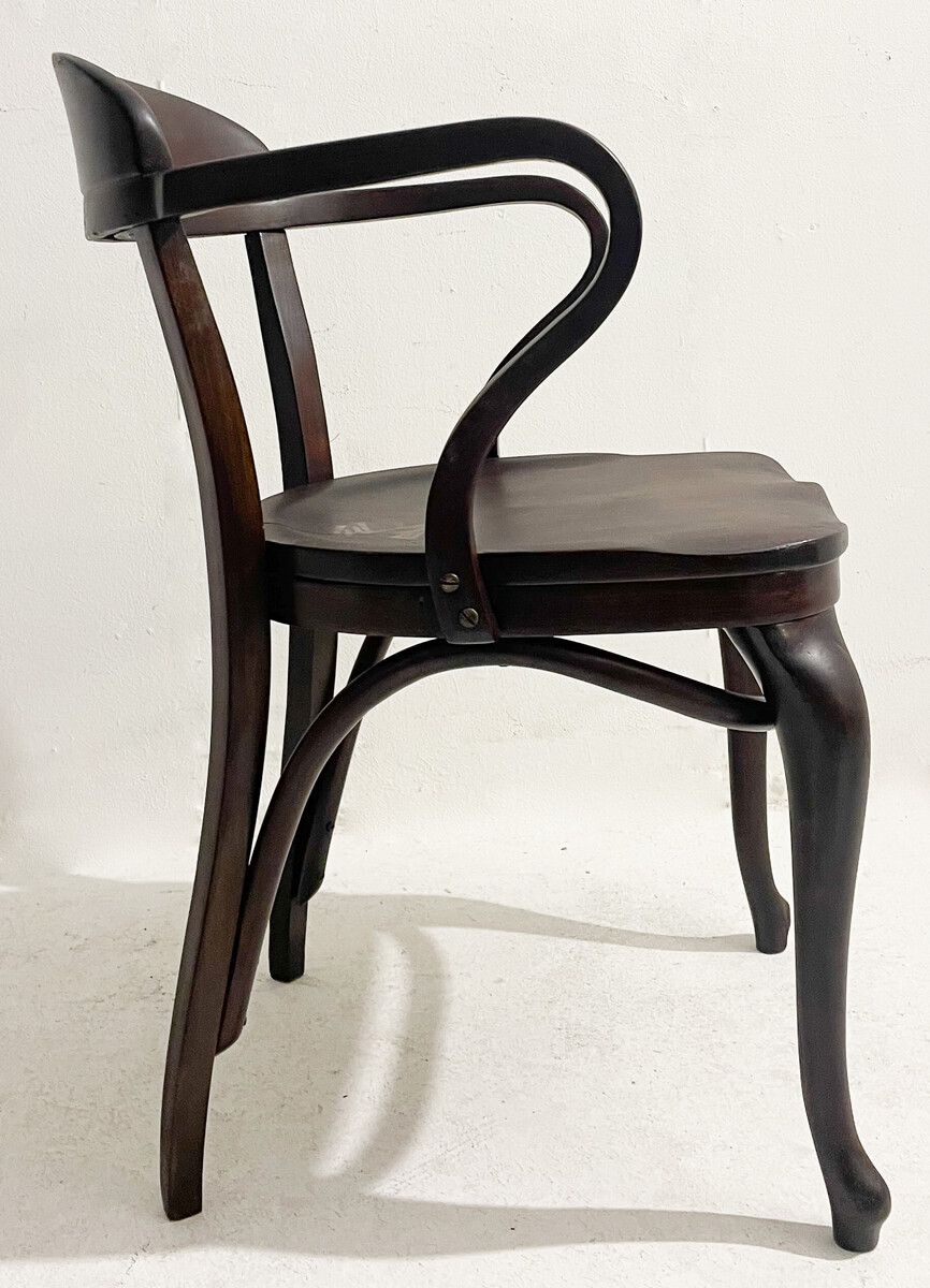 Armchair number 6151 by Adolf Loos for Thonet, 1900s, France