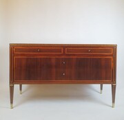 Art Deco Chest of Drawers in Mahogany, Paolo Buffa, Italy, 1950s