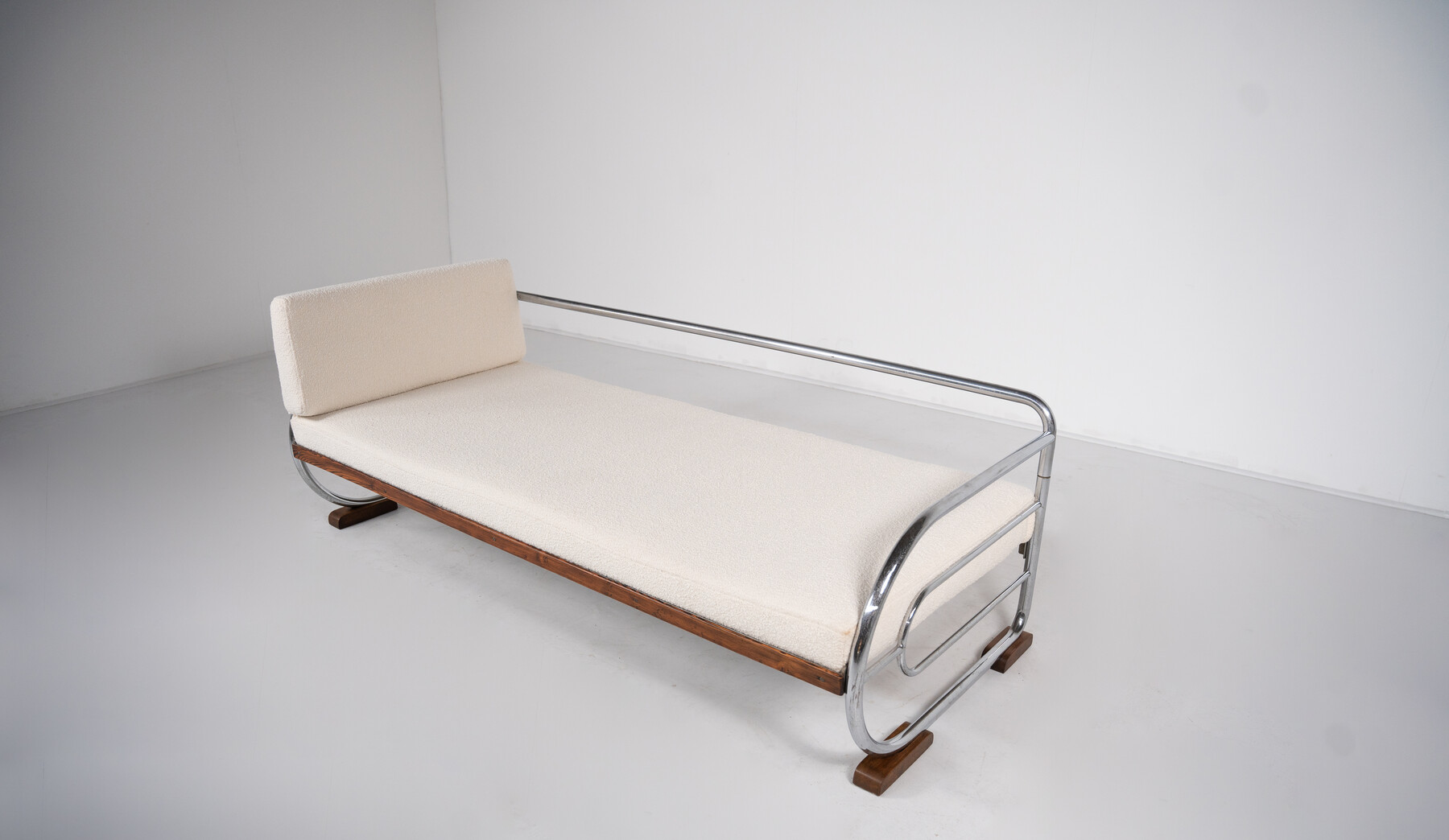 Art Deco Tubular Steel Sofa from Hynek Gottwald, 1930s