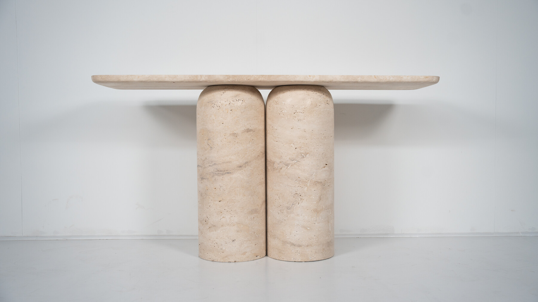 Contemporary Console, Travertine, Italy