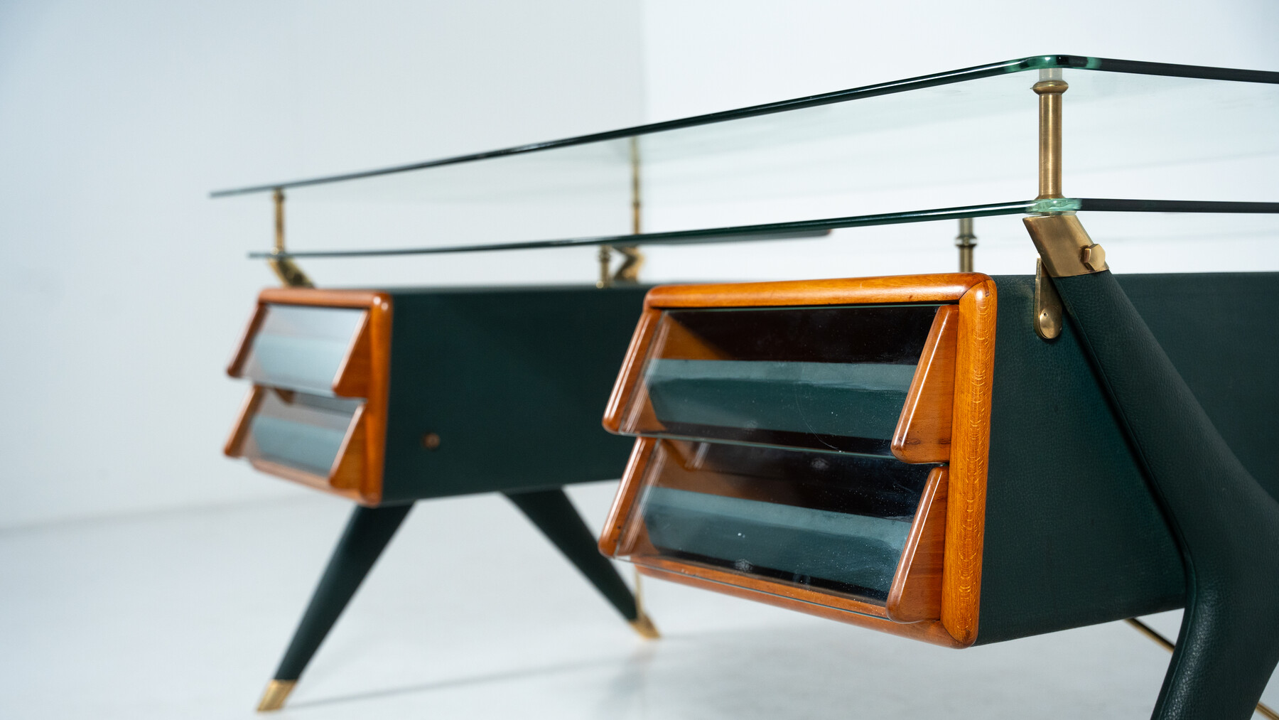 Large Desk By Silvio Berrone from the Bialetti building, Omegna, Italy 1955