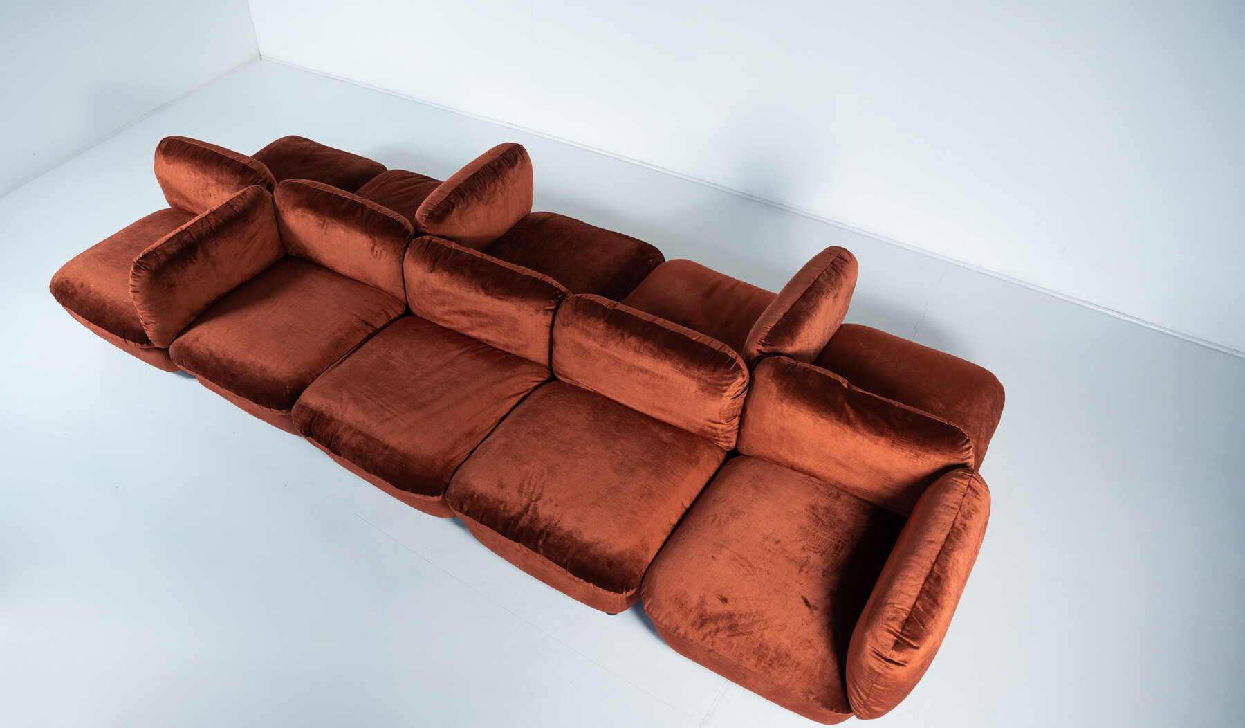 Mid-Century Delfa Modular Sofa by Pierluigi Spadolini for Arflex, 1980s