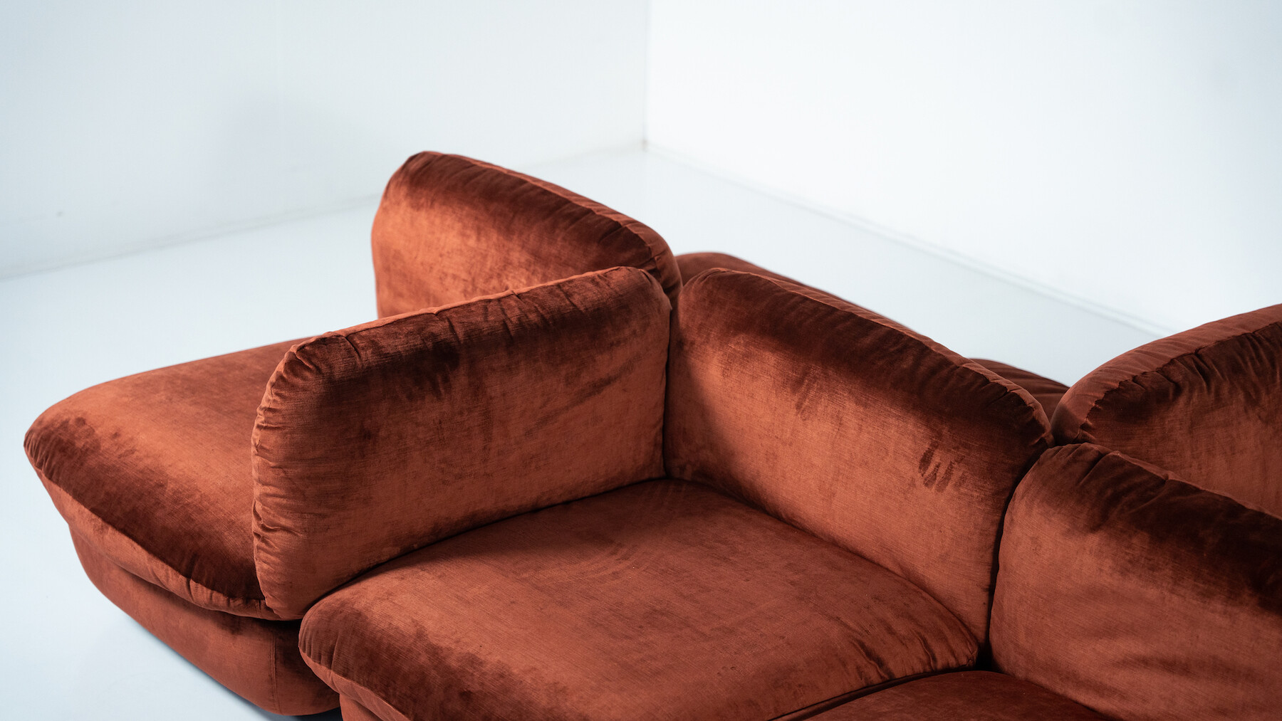 Mid-Century Delfa Modular Sofa by Pierluigi Spadolini for Arflex, 1980s