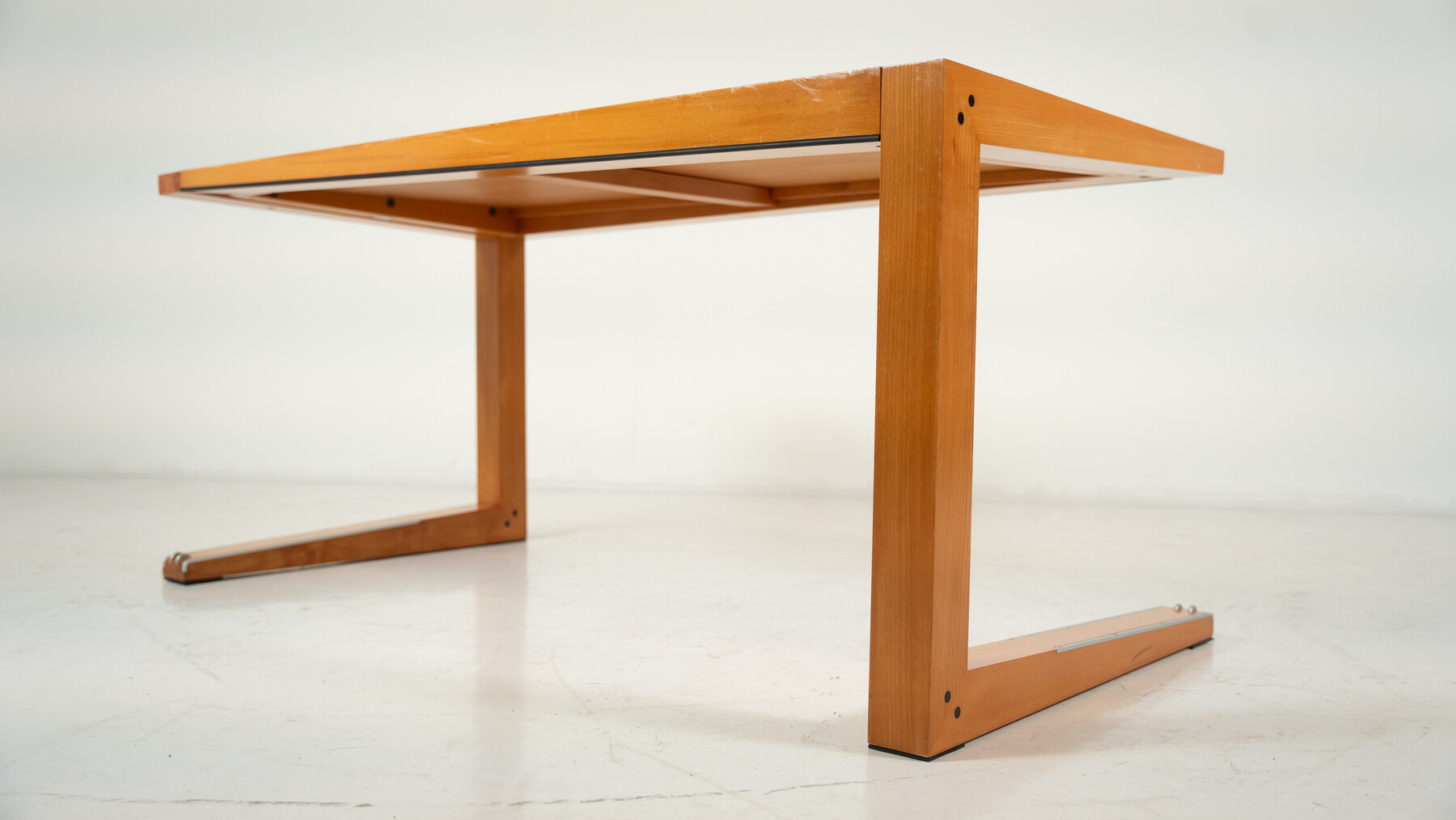 Mid-Century Desk and Matching Chair by Massimo Scolari for Giorgetti, Italy,1990s