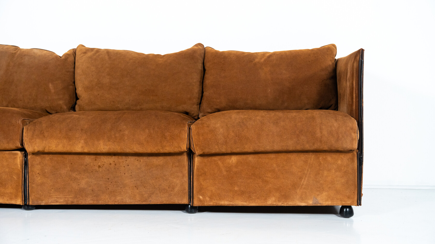 Mid-Century Landeau Sofa by Mario Bellini for Cassina, 1970s - Original Upholstery