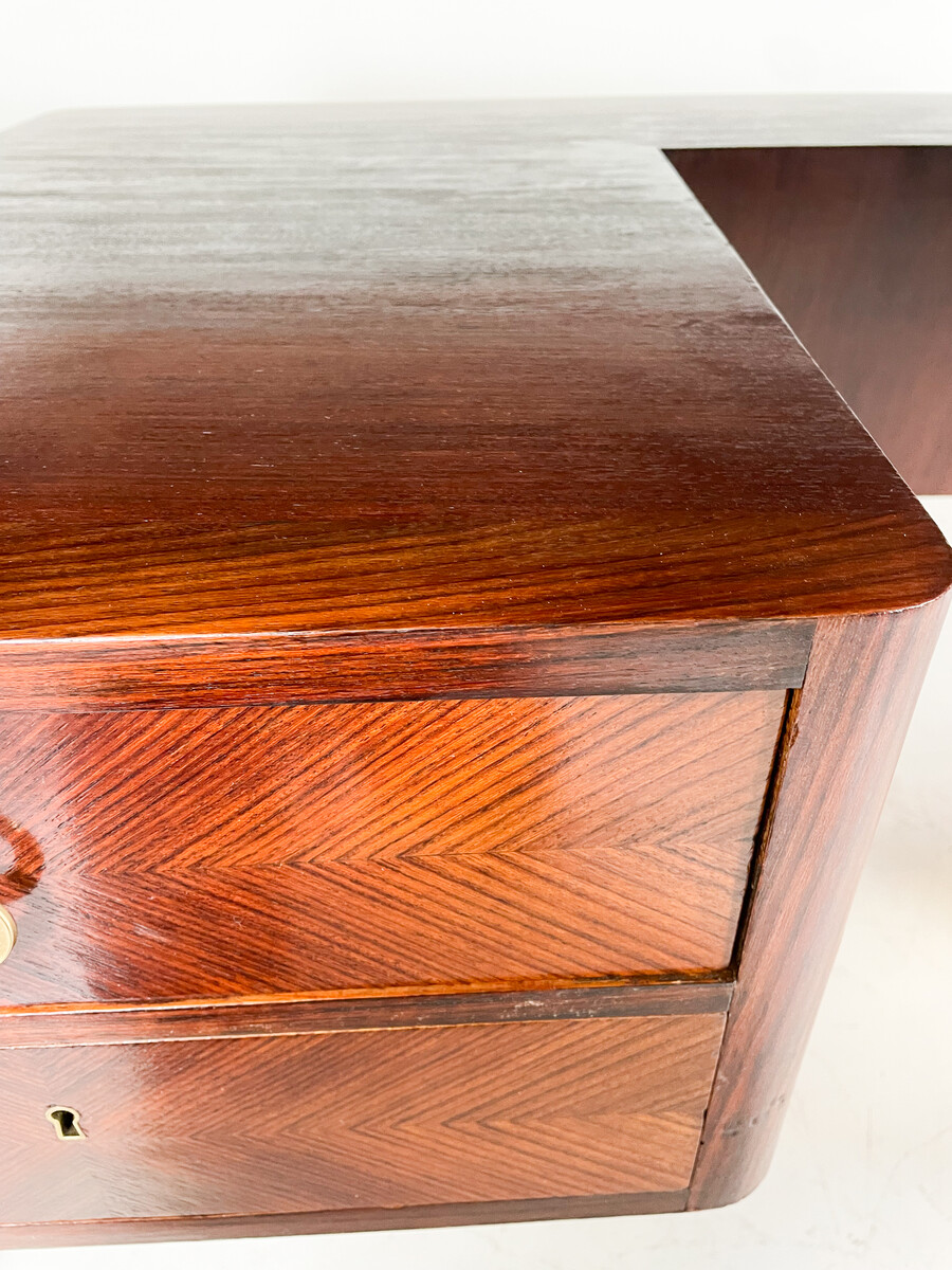 Mid-Century Large Executive Desk by Vittorio Dassi, 1950s