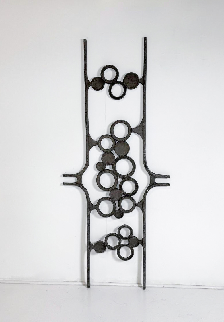 Mid-Century Modern Brutalist Wall-Mounted Sculpture, 1960s