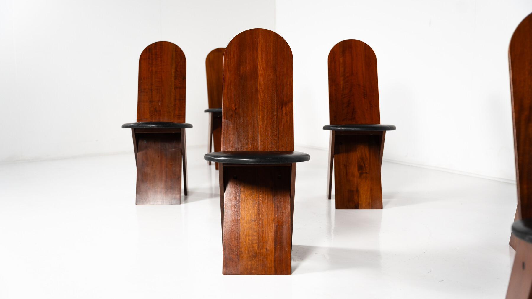 Mid-Century Modern Dining Set by Marco Zanuzo for Poggi, Italy, 1970s