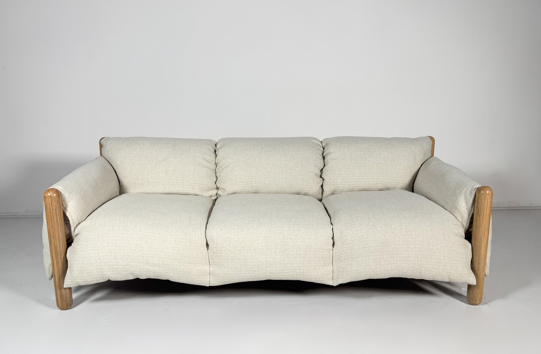 Mid-Century Modern Gambadilegno Sofa by Enzo Mari for Driade, Italy, 1974