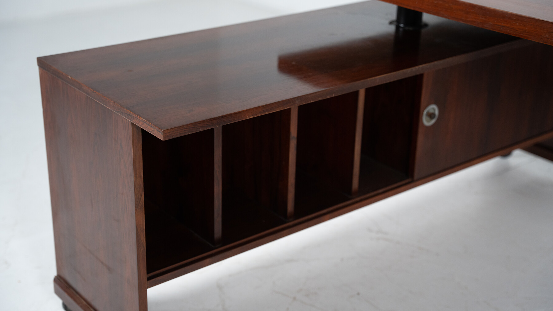 Mid-Century Modern Large Desk with Drawers, Italy, 1960s