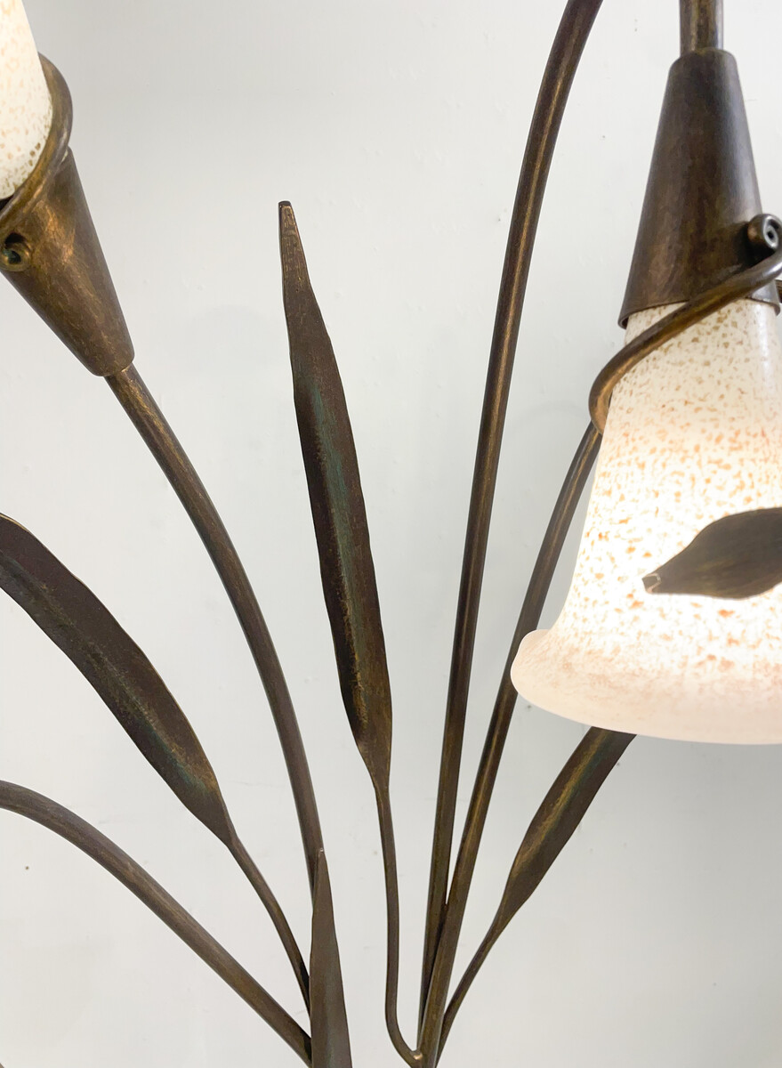 Mid-Century Modern Metal Floor Lamp