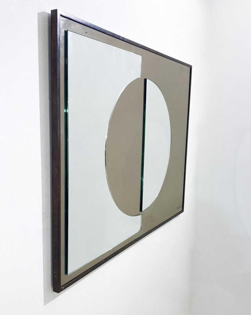 Mid-Century Modern Miroir by Nazaret, Italy, 1970s