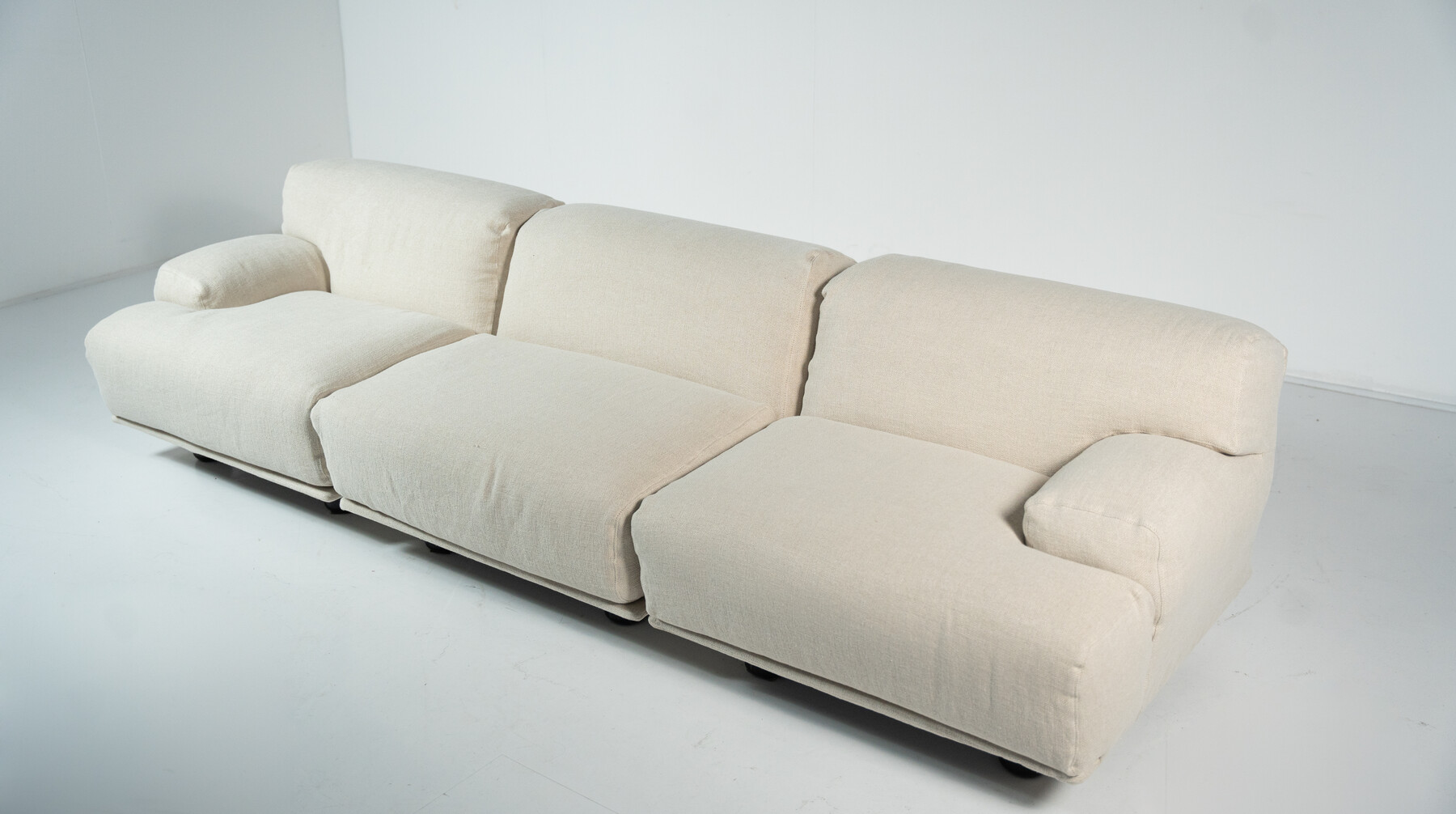 Mid-Century Modern Modular Fiandra Sofa by Vico Magistretti, Cassina, Italy,1970s