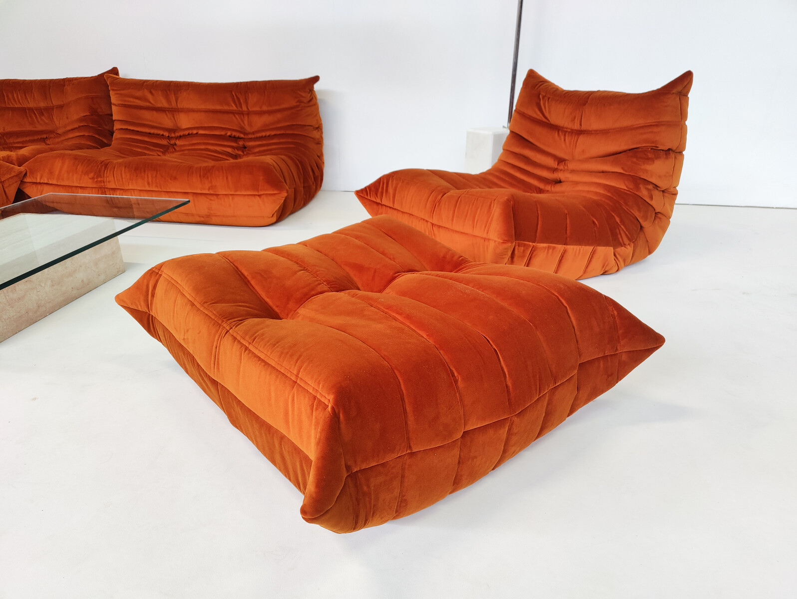 Ligne Roset Co. - PAIR OF TOGO LOUNGE CHAIRS BY MICHEL