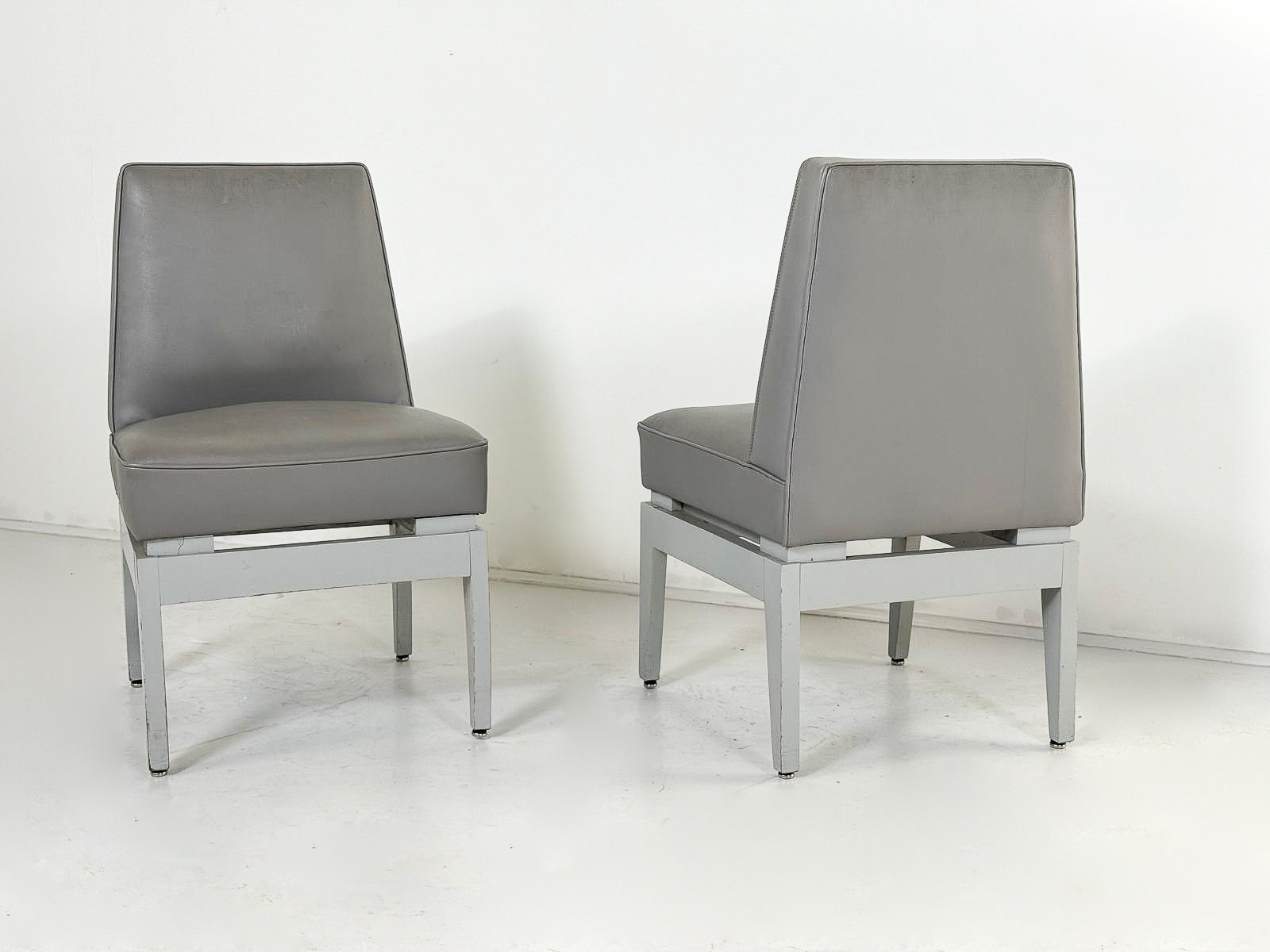 Mid-Century Modern Pair of Chairs by Emiel Veranneman