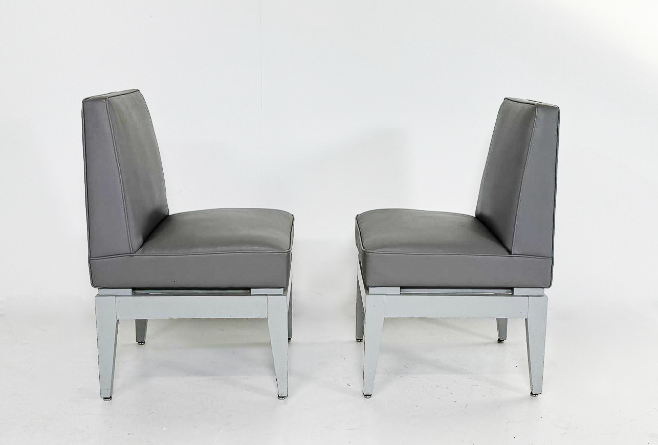 Mid-Century Modern Pair of Chairs by Emiel Veranneman