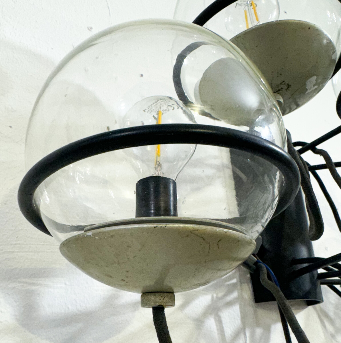 Mid-Century Modern Pair of Wall Lights Mod. 237/7 by Gino Sarfatti, 1960s