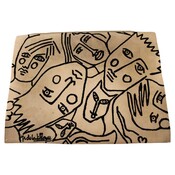 Mid-Century Modern Rug by Jean-Charles de Castelbajac