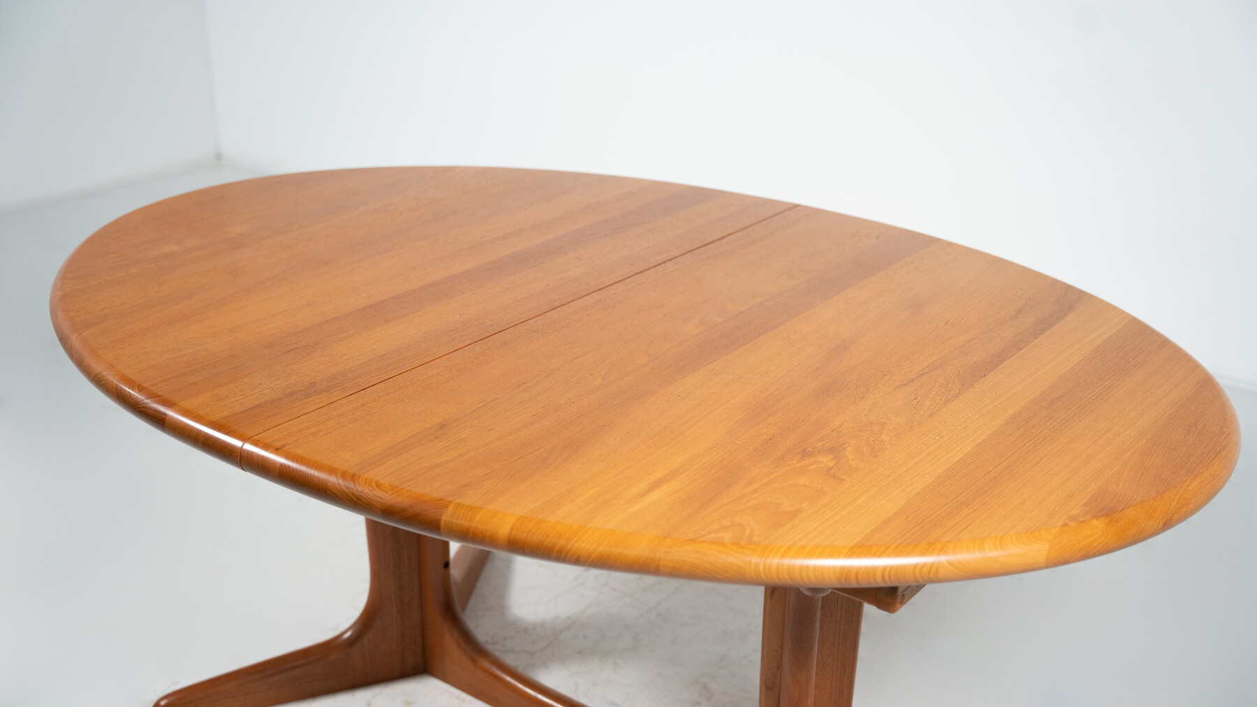 Mid-Century Modern Scandinavian Extendable Dining Table