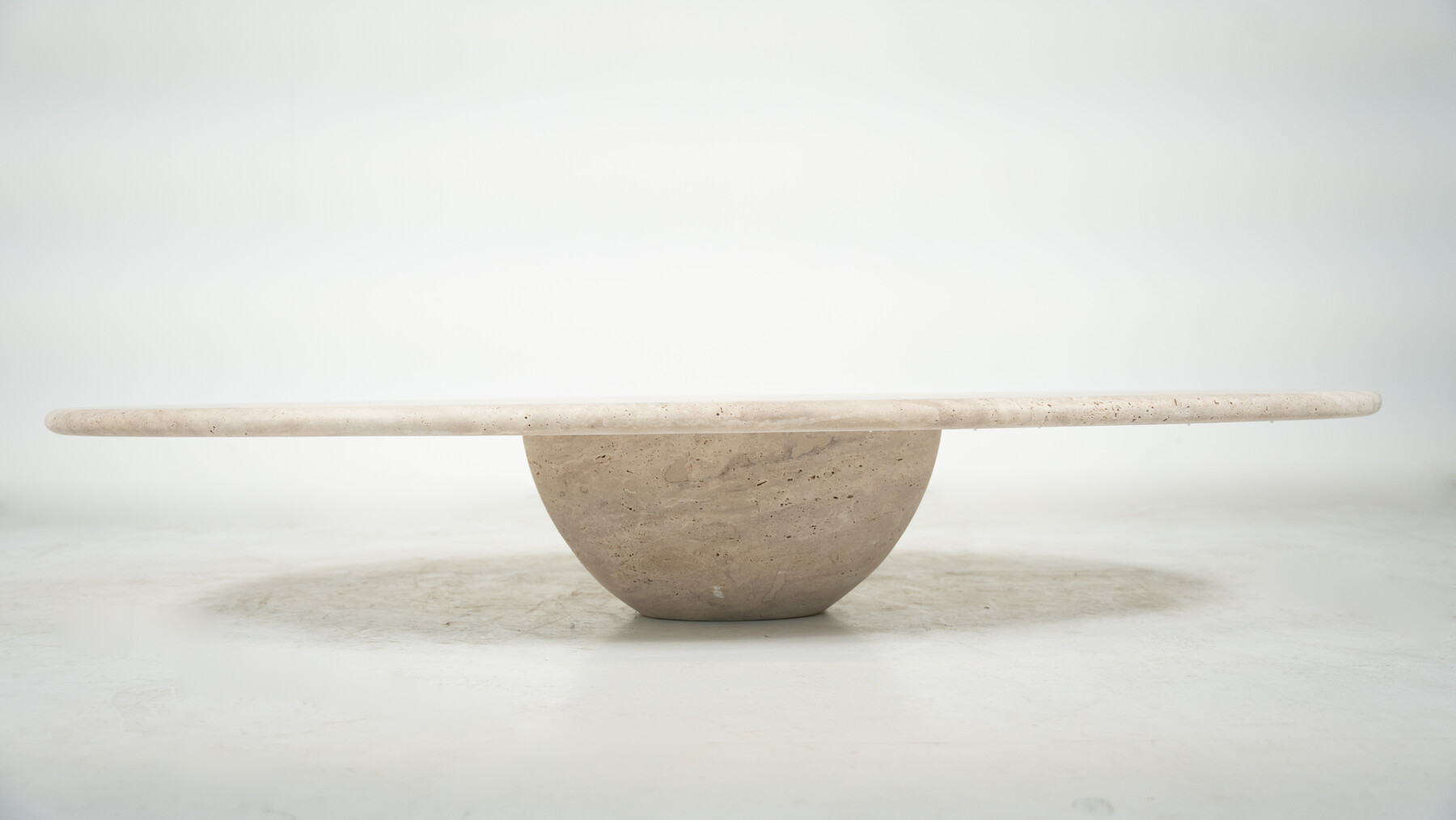 Mid-Century Modern Travertine Coffee Table,  Italy