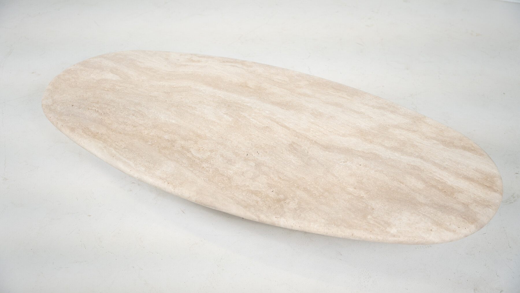 Mid-Century Modern Travertine Coffee Table,  Italy