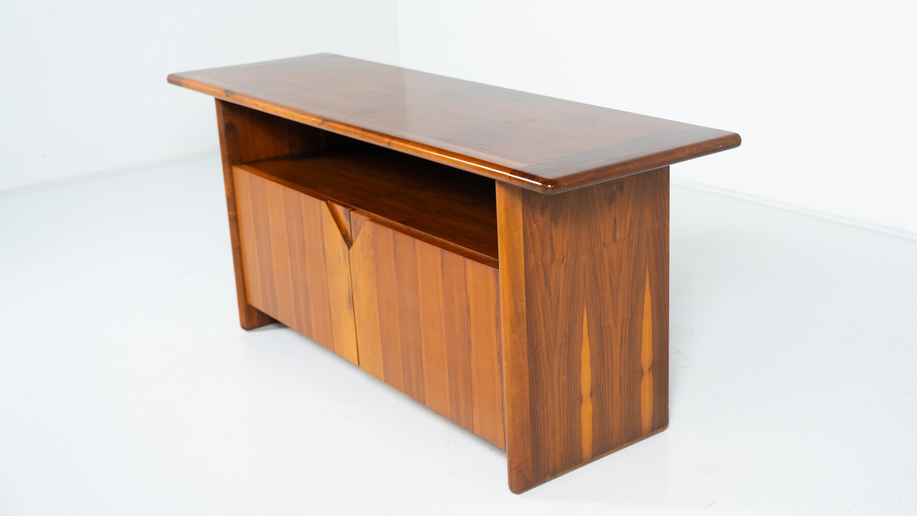 Mid-Century Modern Wooden Sideboard, Wood, 1960s