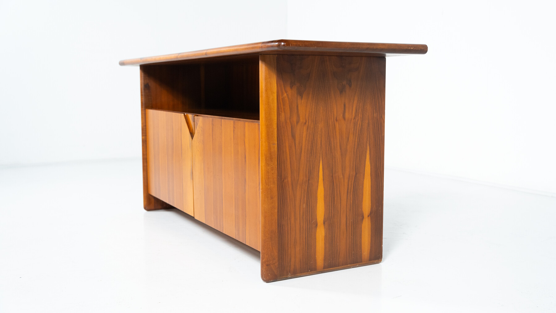 Mid-Century Modern Wooden Sideboard, Wood, 1960s