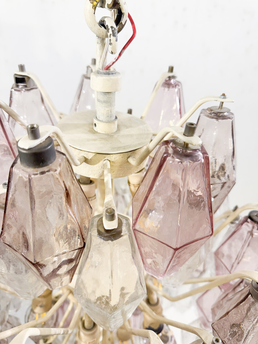 Mid-Century Murano Glass Chandelier 