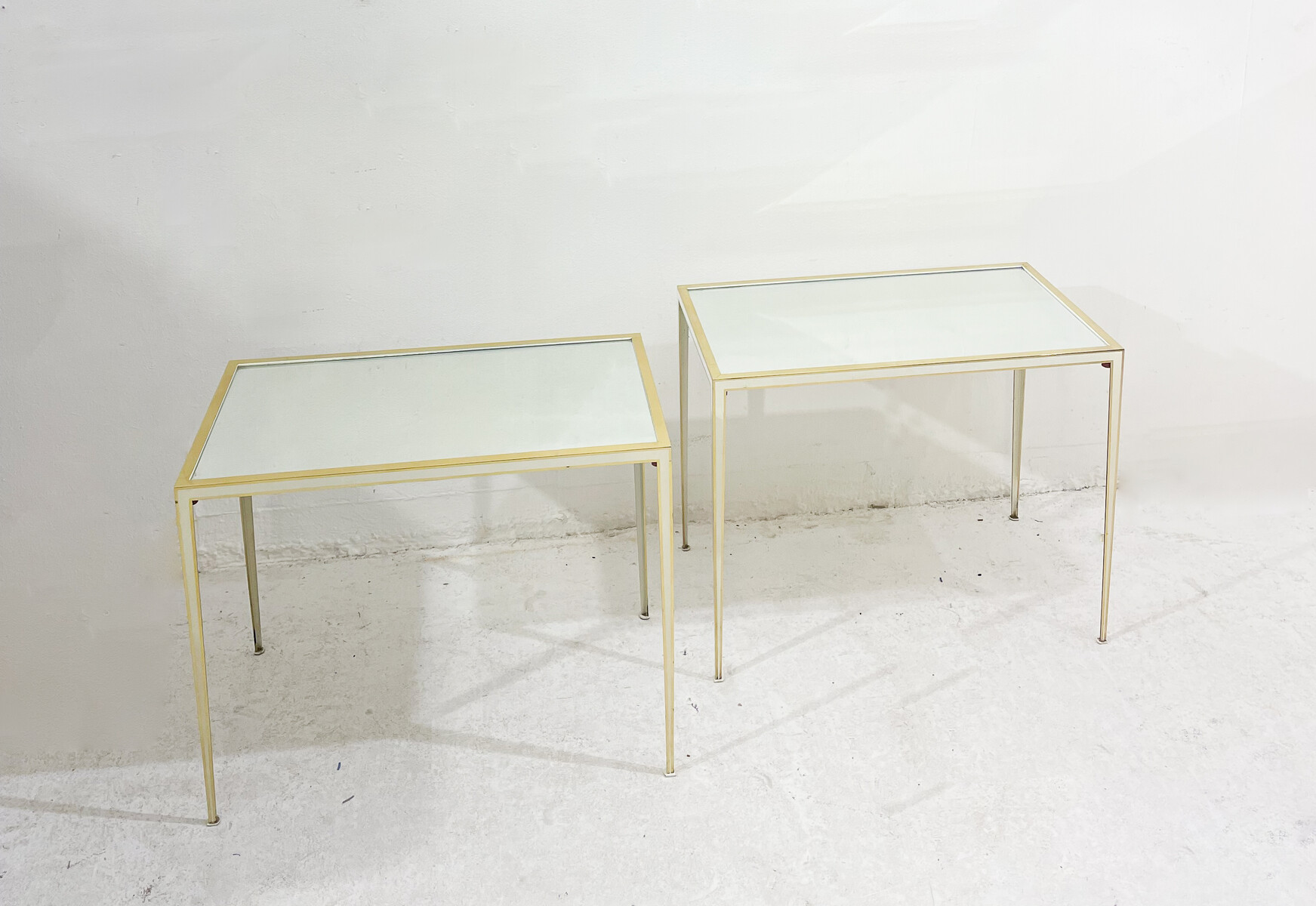 Mid-Century Pair of Side Tables