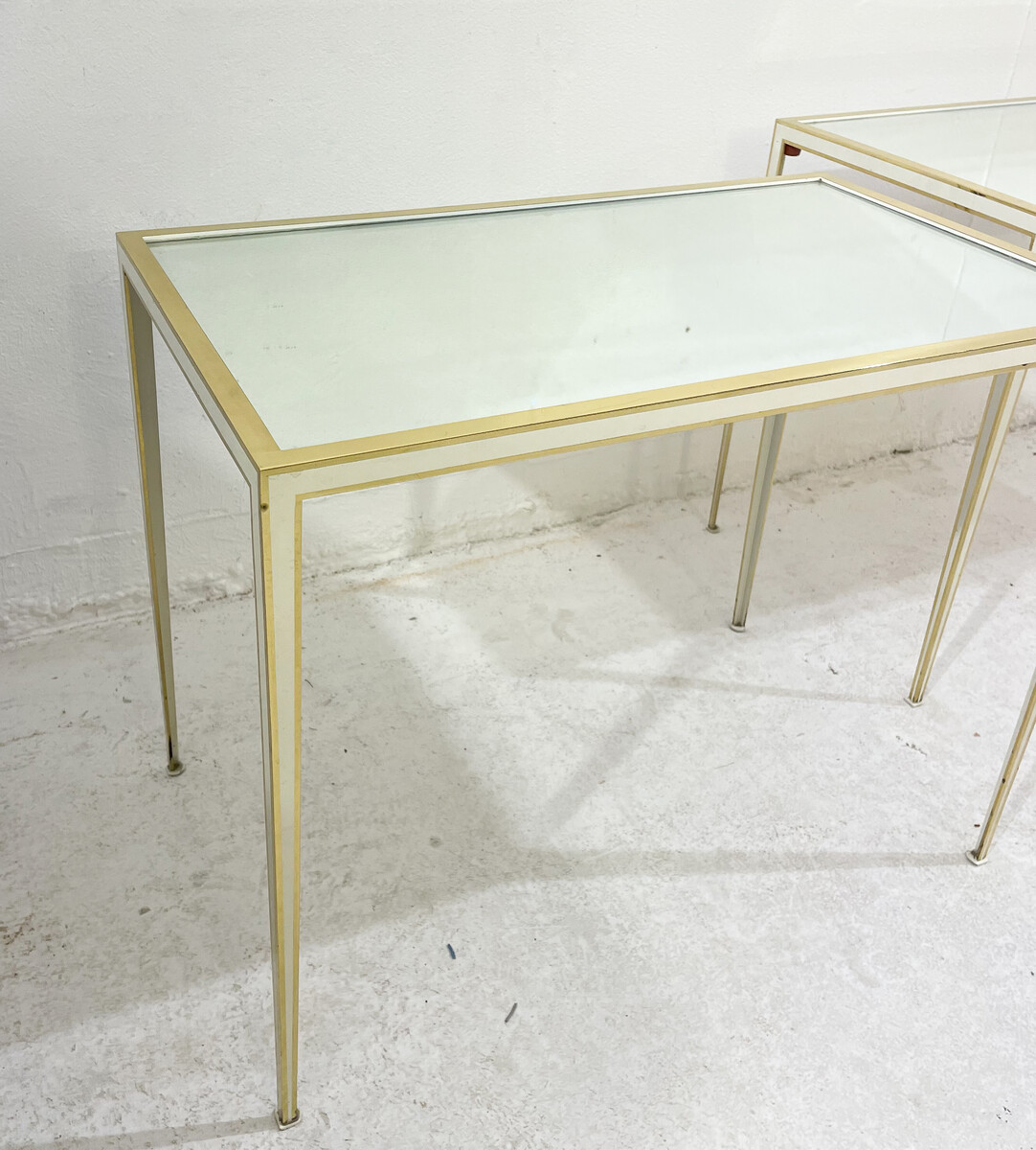 Mid-Century Pair of Side Tables