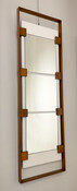 Mid-Century Triptyque Mirror by Ignazio Gardella, 1950s