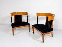 Pair of Armchair, André Arbus Style 