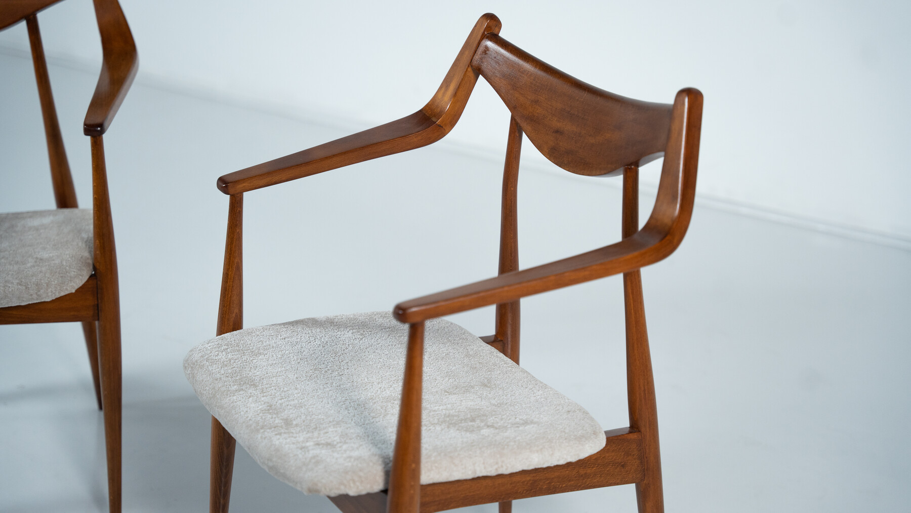 Pair of Armchairs by Heczendorfer László, Hungary, 1960