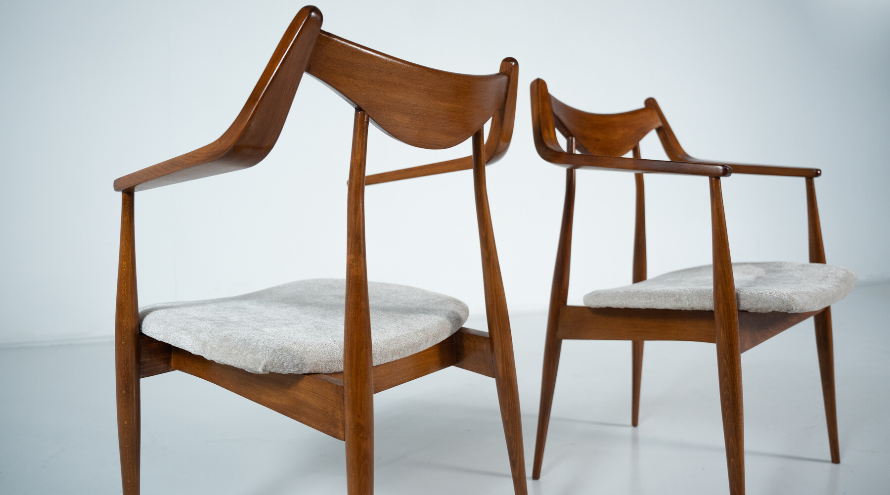 Pair of Armchairs by Heczendorfer László, Hungary, 1960