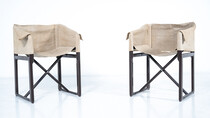 Pair of Foldable Chairs by Masayuki Matsukaze for Kartell, 1979