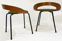 Pair of PA1 Chairs by Luciano Nustrini for Poltronova - 1957