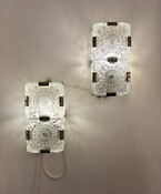 Pair of Wall Lamps by Jaroslav Bejvl for Kamenicky Senov, Czech Republic, 1960s