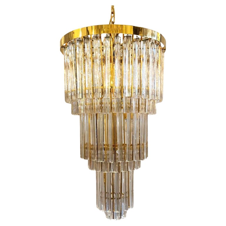 Venini Cascade Chandelier, 1960s