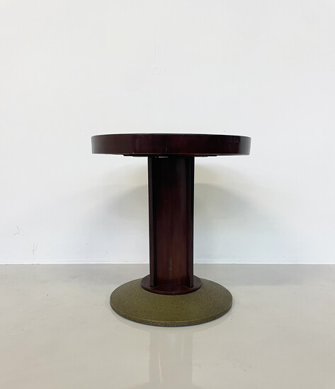 Art Deco Gueridon Table in Bakelite and Cast Iron by Louis Vuitton