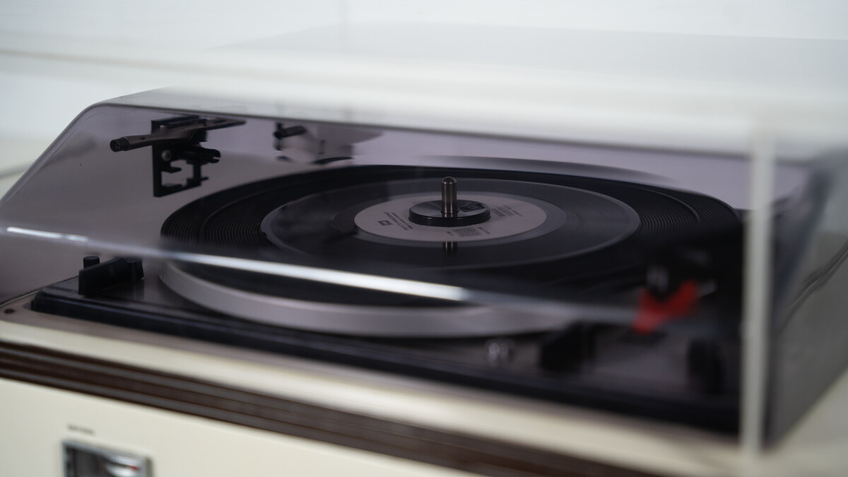 White Record Player Brionvega by Achille & Pier Giacomo Castiglioni, 1960s